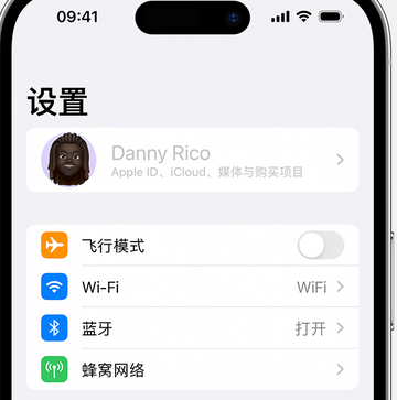 东河appleID维修服务iPhone设置中Apple ID显示为灰色无法使用 