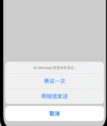 东河apple维修iPhone上无法正常发送iMessage信息