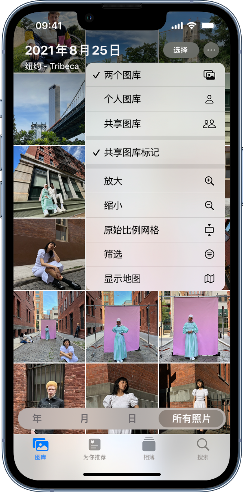 东河苹果手机维修分享升级 iOS 16.1 后，如何设置或加入 iCloud 共享照片图库 